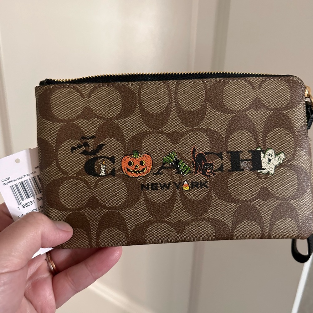 Coach Halloween Wristlet